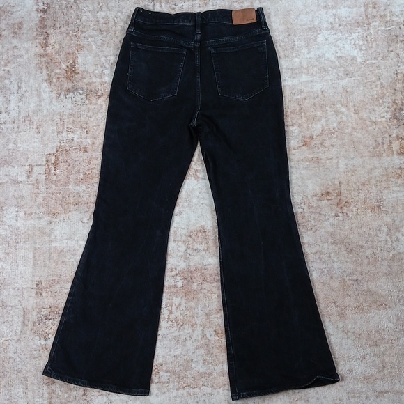 Madewell The Perfect Vintage Flare Jean Black Bootcut Jeans Womens Sizs 28 - Picture 8 of 10